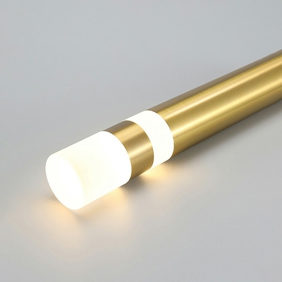Simplicity Micro Tube Hanging Pendant Light Metal Pendant Lighting Fixtures