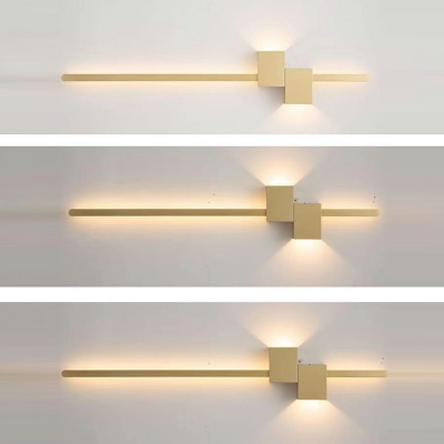 Linear Shape Wall Light Fixture 5.9