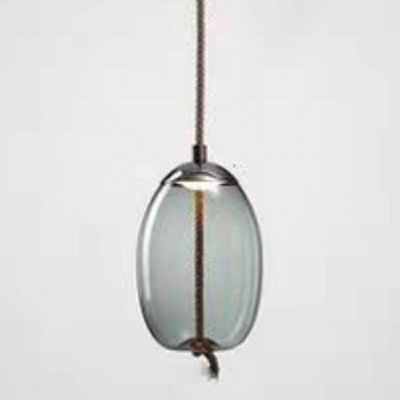 Modern Glass Hanging Ceiling Light Minimalism Suspension Pendant for Dinning Room