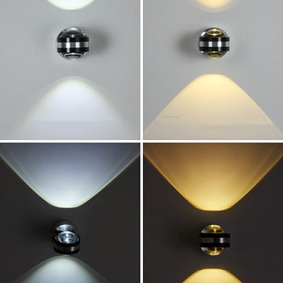 Postmodern Style  Wall Light Metal  Cement Wall Scones for Living Room