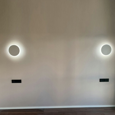 Round Shape Sconce Light Fixture LED Modern Wall Sconce Lighting
