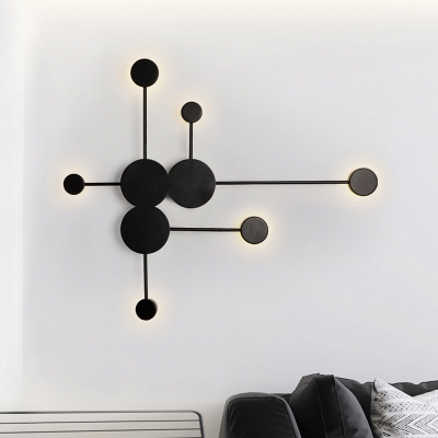 Contemporary Style Sconce Light Fixture Metal Wall Sconce Lighting for Bedroom
