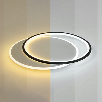 LED Contemporary Ceiling Light Simple Nordic Aluminum Pendant Light Fixture for Living Room