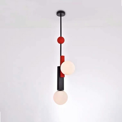 Ultra-Contemporary Metal Chandelier Lighting Fixtures Creative Hanging Ceiling Light for Living Room