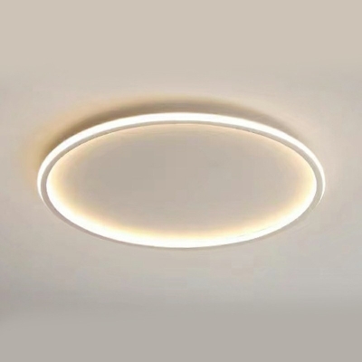 Aluminum Ceiling Lighting Nordic Style LED Flush Lamp