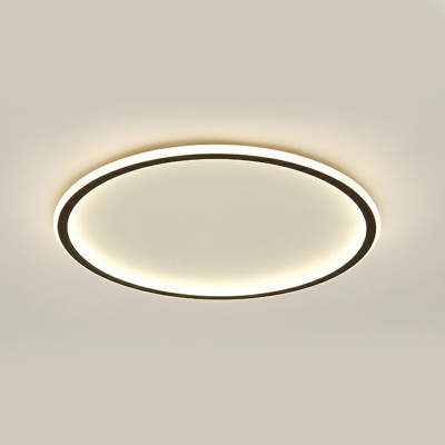 LED Modern Minimalist Ceiling Light  Nordic Style Acrylic Flushmount Light for Living Room and Bedroom