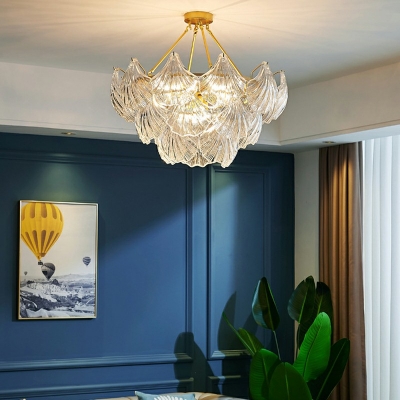 Metal Minimalism Pendant Lighting Fixtures Modern Chandelier Lighting for Living Room