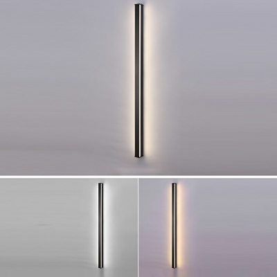 Minimalist Style Line Wall Sconces Wrought Iron Wall Light for Bathroom