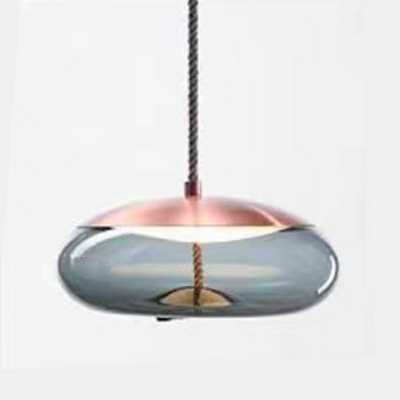 Modern Glass Hanging Ceiling Light Minimalism Suspension Pendant for Dinning Room