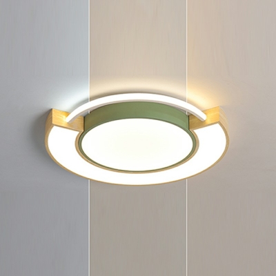 Contemporary Bedroom Flush Mount Light Led Ceiling Mounted Light