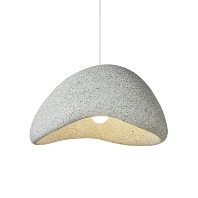 Contemporary Ceiling Light Simple Nordic Pendant Light Stone  for Living Room