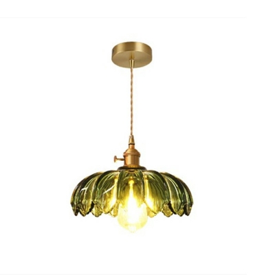 Glass Vintage Suspension Pendant Industrial Ceiling Pendant Light for Dinning Room