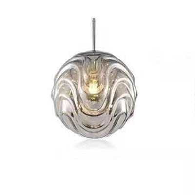 Globe Creative Hanging Pendant Lights Contemporary Hanging Ceiling Light for Living Room