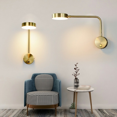 Wall Lighting Ideas Modern Style Acrylic Wall Mount Light for Living Room