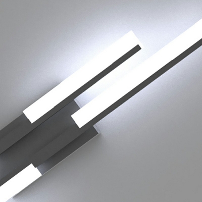 Acrylic Shade Wall Lighting Fixtures Linear Shape LED Wall Mounted Lighting