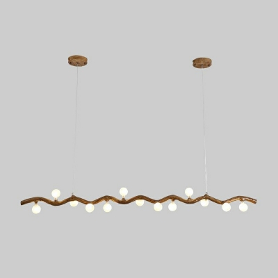 Ball Shape Island Lights with White Glass Shade Suspension Pendant Lights
