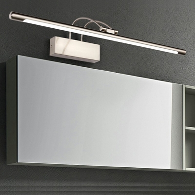 Postmodern Linear Wall Sconce Simple Style Metal Led Bathroom Vanity Lighting
