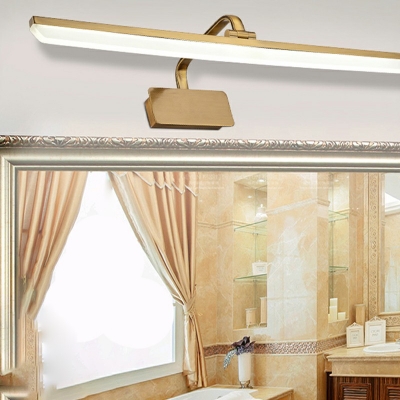 Vanity Lighting Fixtures Modern Style Acrylic Vanity Lighting for Bathroom