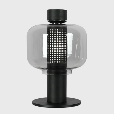 Luxury Minimalist Glass Nightstand Lamp Living Room Bedroom Study Bedside Table Lamp