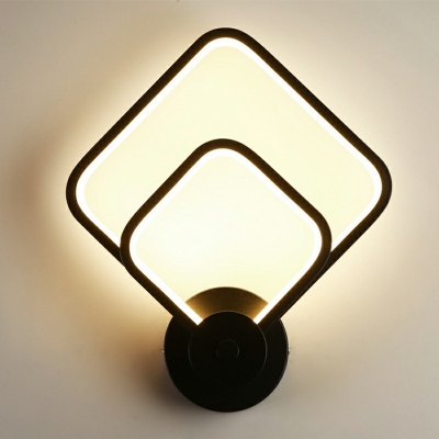 Silica Gel Shade Sconce Light Fixtures LED Modern Wall Sconce Lighting