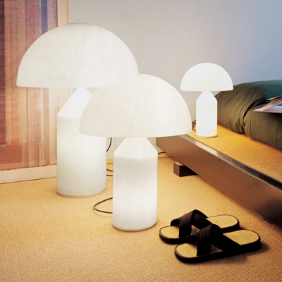 Glass Modern Night Table Lamps Simplicity Dome Table Light for Dinning Room