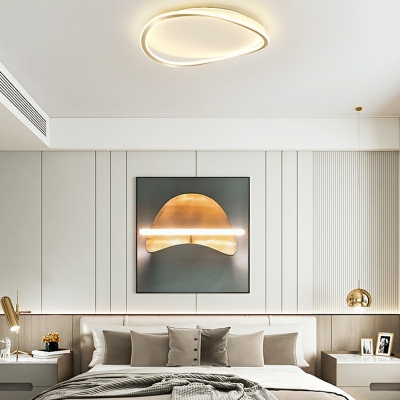 Led Flush Light Modern Style Metal Flush Light Fixtures for Living Room
