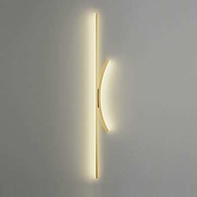 Linear Shape Wall Sconce Lights 2-Light LED 3.9