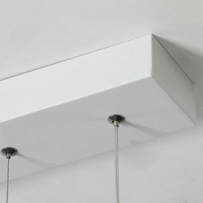 White Pendant Light Fixture Modern Bedroom Dining Room Chandelier Lighting Fixtures