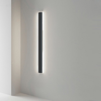 Contemporary Wall Light Aluminum with PVC Shade 3.1