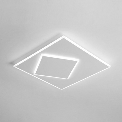 Led Flush Light Modern Style Acrylic Flush Mount Ceiling Light for Living Room