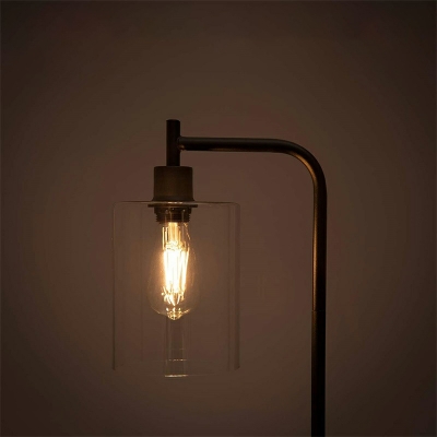 Minimalist Style Leaner Floor Lamp Wrought Iron Floor Lamp for Living Room