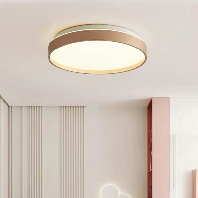 Modern Flush Mount Light Round Shape LED Flush Mount Ceiling Light Fixture