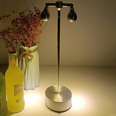 Rechargeable Led High Pole Spotlight Night Table Lamps Metal Atmosphere Table Light for Bar