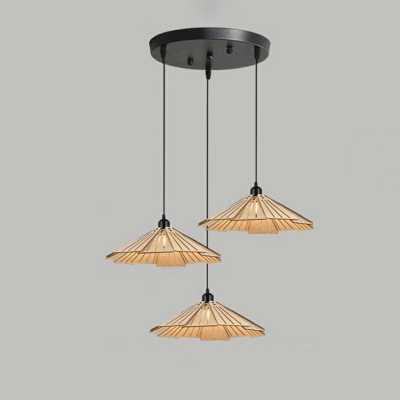 Wooden Down Lighting Pendant Contemporary Pendant Lights for Kitchen Island