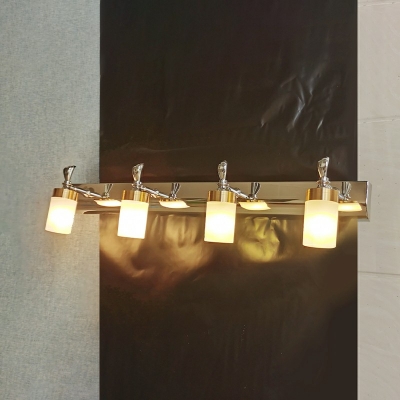 Acrylic Shade Vanity Wall Light Fixtures 5.5
