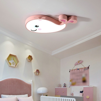 Flush Light Kid's Room Style Acrylic Flush Mount Light Fixtures for Living Room
