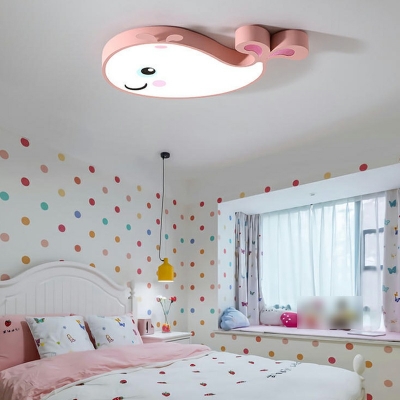 Flush Light Kid's Room Style Acrylic Flush Mount Light Fixtures for Living Room