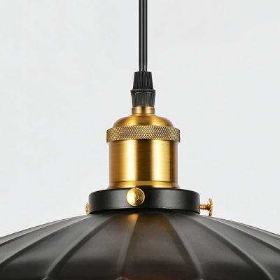 Industrial Style Pendant Lights Black Metal Hanging Ceiling Lights for Dining Room