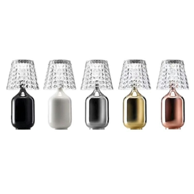 Metal Drum Night Table Lamps Modern Minimalism Table Light for Bedroom