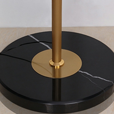 Modern Style Round Ring Shape Floor Lamp Wrought Stainless Steel Floor Lamp