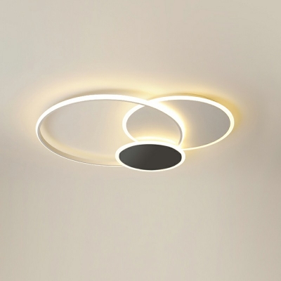 Nordic Modern Minimalist Ceiling Lamp Low Profile LED Ceiling Light for Living Room