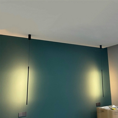 Nordic Postmodern Style Simple Ceiling Pendant Iron Material Pendant Light