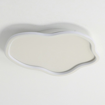 Cloud-shaped Contemporary Ceiling Light 1 Light Acrylic Ceiling Fixture