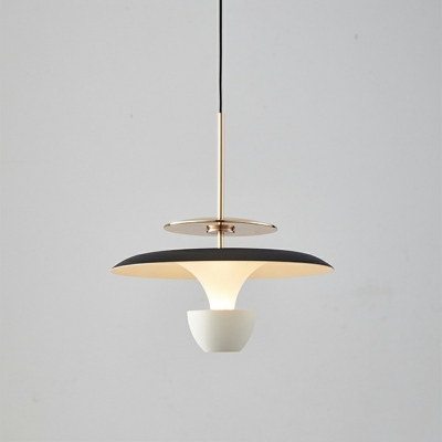 Flying Saucer Pendant Light Acrylic  Hanging Ceiling Light for Bedroom