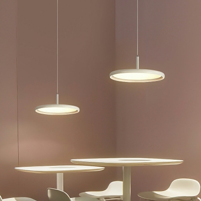 LED Contemporary Pendant Light Simple Aluminum Hanging Ceiling Lights