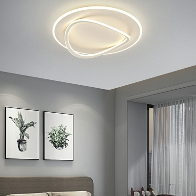 Led Flush Light Contemporary Style Acrylic Flush Light for Living Room