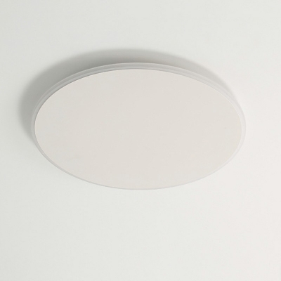 LED White Round Flushmount Lighting Dining Room Flush Mount Lighting Fixtures