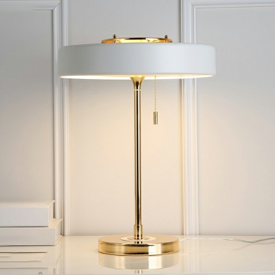 Light Luxury Night Table Lamps Metal Table Light for Bedroom