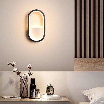 Linear LED Wall Mounted Light Fixture Minimalism Sconce Light Fixture for Bedroom