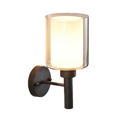 Modern Style  Wall Light Iron Wall Sconces for Living Room in Black